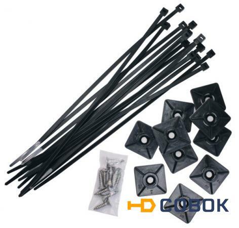Фото Skyllermarks Комплект креплений для кабелей Skyllermarks TK0933 27 х 27 мм
