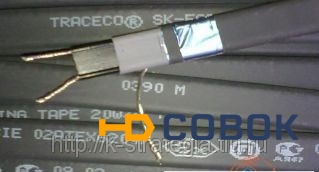 Фото Саморегулирующийся нагревательный кабель HMG-2CR мощность 40 Вт