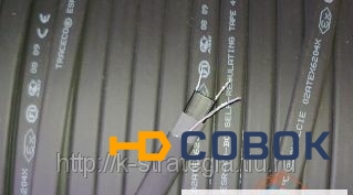 Фото Саморегулирующийся нагревательный кабель SRL-16-2 (GWS) 16Вт Korea