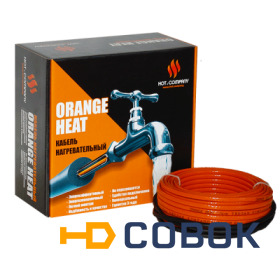 Фото Комплект греющего саморегулирующегося кабеля Orange Heat 4 м