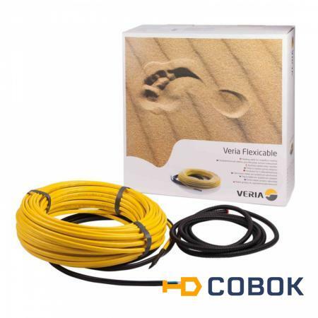 Фото Нагревательный кабель двухжильный Veria Flexicable 20 Вт/м 2530 Вт 125 м.; 189B2020