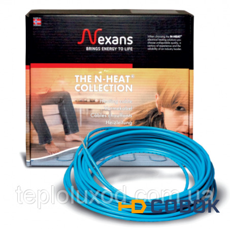 Фото Нагревательный кабель одножильный Nexans TXLP/1 1400/17 (8.2 - 10.3 м2)