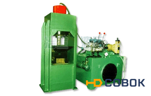 Фото Вертикальный пресс для брикетирования металлолома SBJ