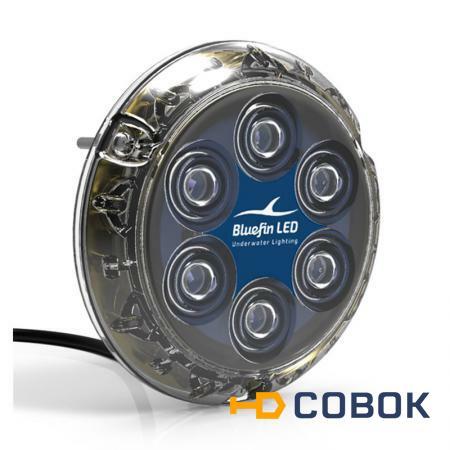 Фото Foresti & Suardi Cветильник подводный Bluefin Led Foresti & Suardi Piranha P6 Nitro 24 В 40 Вт белый свет