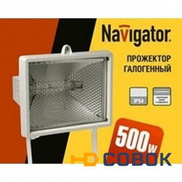 Фото Светильник 94 602 NFL-FH1-500-R7s/WH (ИО 500 Вт) | код. 94602 | Navigator