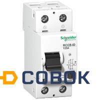 Фото ДИФФ.ВЫКЛ.НАГРУЗКИ ID 2П 125A 30МА тип A Schneider Electric 16970