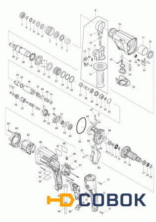 Фото Кейс MAKITA HR2611F