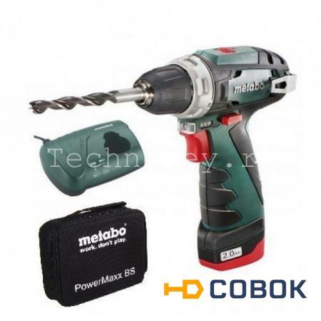 Фото Metabo PowerMaxx BS Акк.винт 10.8В 1х2.0