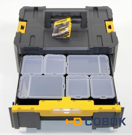 Фото Ящик для инструмента T-BOX III с 6 контейнерами Dewalt DWST1-70705