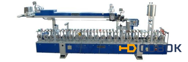 Фото Ламинирующий станок для профилей на двухкомпонентном клее