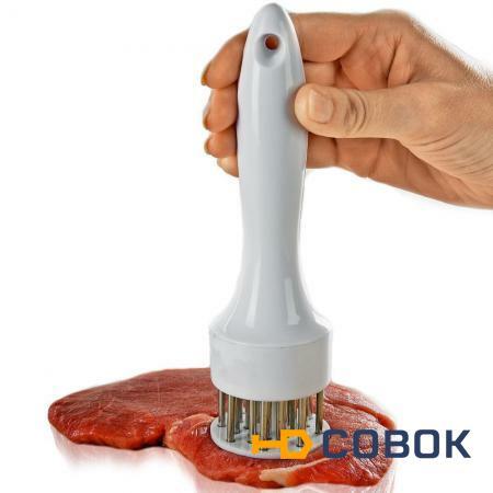 Фото Инструмент для размягчения мяса с ручкой Meat Tenderizer