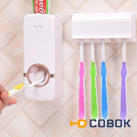 Фото Автоматический дозатор для зубной пасты Toothpaste Dispenser