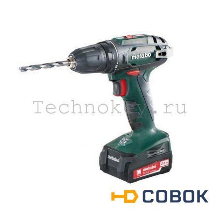 Фото Metabo BS 14.4 Акк.винт.2х2.0Ач Li-Ion,10мм,кейс 602206530