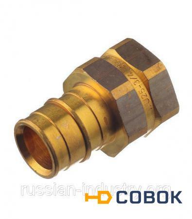 Фото Соединитель прямой 25 х 3/4" внутр(г) Uponor