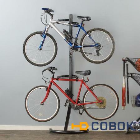 Фото Кронштейн для хранения 2-х велосипедов