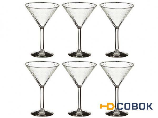 Фото Набор бокалов для коктейлей из 6 шт. "glam" 250 мл. высота=16,9 см. Durobor Group (617-070)
