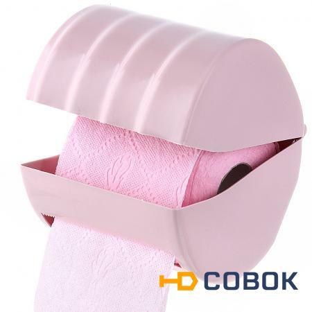 Фото Подвесные держатели для туалетной бумаги PRORAB Держатель для т/бумаги ПЦ1511 Бочонок-Волна йогурт