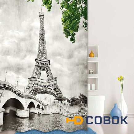 Фото Штора для ванной 541P18Ri11 (180х200) Paris days IDDIS