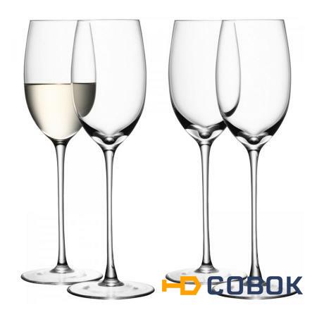 Фото Набор из 4 бокалов для белого вина wine 340 мл (59215)