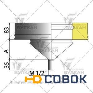 Фото Конденсатосборник DCH d 250 полированный