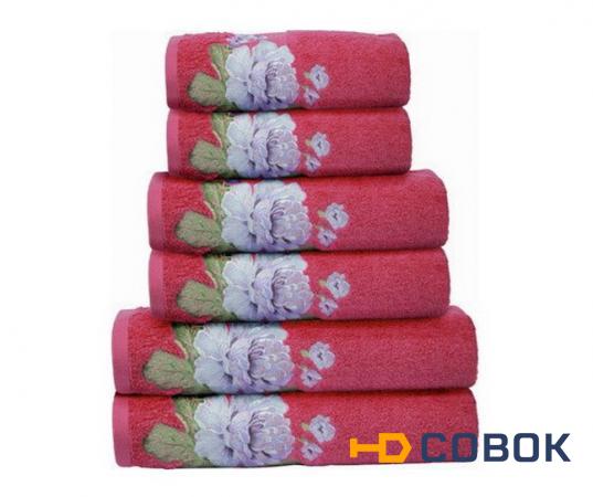 Фото Махровые полотенца с вышивкой "Кантри"