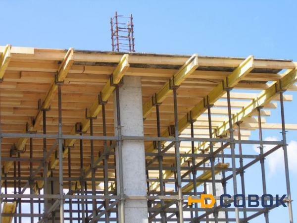 Фото Опалубка перекрытий на объемных стойках