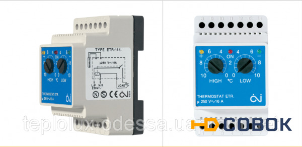 Фото Терморегулятор Oj electronics ETR/F-1447A