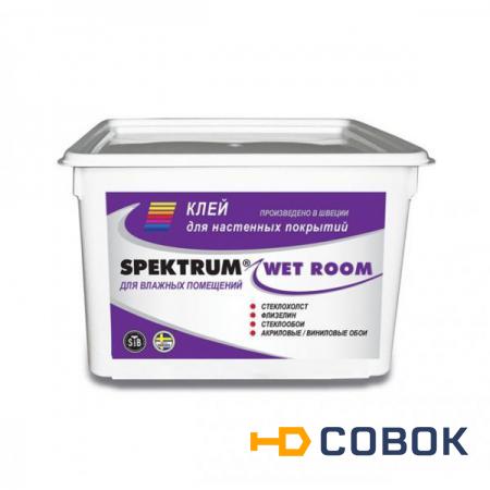 Фото Клей для стеклообоев Spektrum Wet Room (5 л)