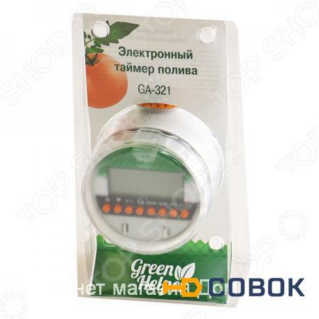 Фото Самотёчный таймер Green Helper GA 321 контроллер для автоматического полива