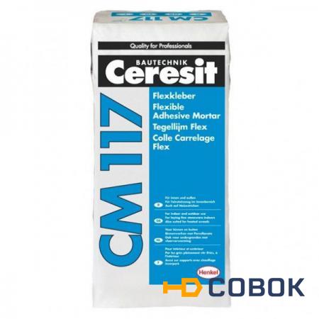 Фото Ceresit (Церезит) Церезит CM117 Клей универсальный для плитки (25кг)