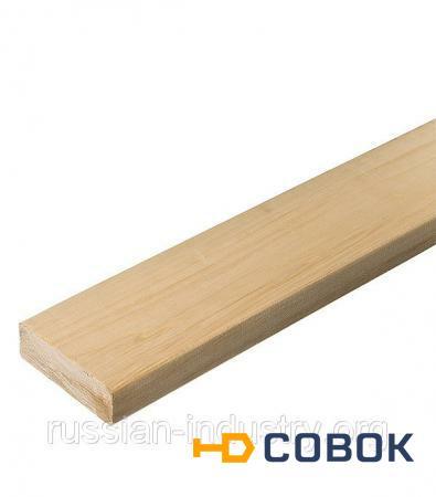 Фото Полок 30х100х2000 мм осина сорт В