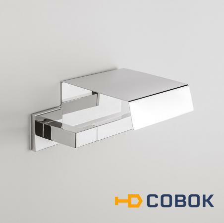 Фото Colombo Design BasicQ B3791 Держатель для туалетной бумаги - с крышкой (хром)