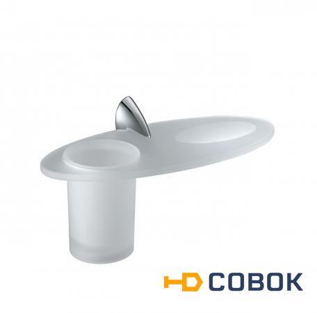 Фото Colombo Design LINK B2404 Стакан для зубных щеток + мыльница (хром)