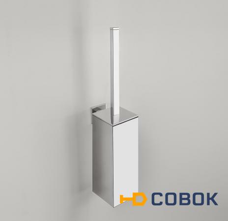 Фото Colombo Design BasicQ B3707 Туалетный ершик с металлической колбой (хром)