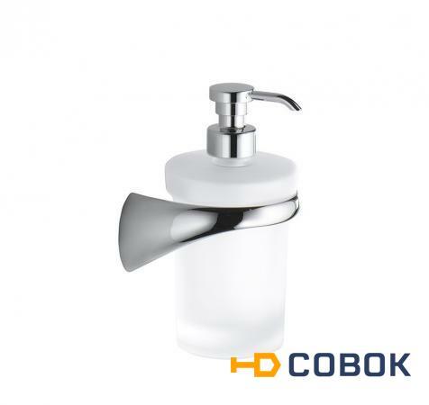 Фото Colombo Design LINK B9310 DX Дозатор для жидкого мыла 320 мл - настенный (хром)