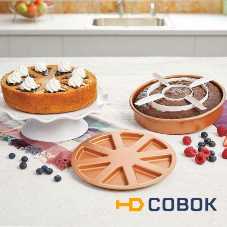 Фото Многофункциональная форма для выпечки Copper Chef Perfect Cake Pan