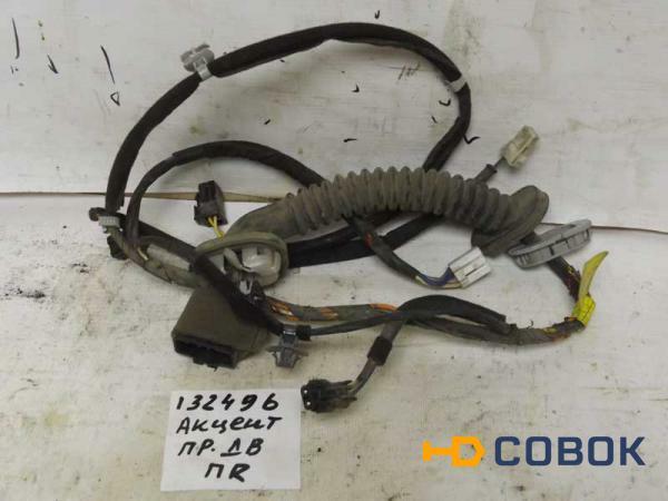 Фото Проводка двери передней правой Hyundai Accent 9182025301 (132496СВ2) Оригинальный номер 9182025301