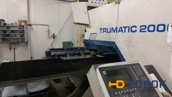 Фото Продаю Trumpf Trumatic 2000R Координатно-вырубной пресс