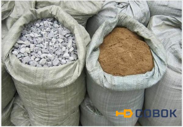 Фото Щебень в мешках цены