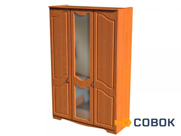 Фото Шкаф ШОН-2 "Венеция" вишня