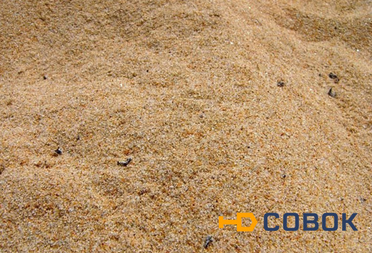 Фото Песок Намывной Пышминский навалом