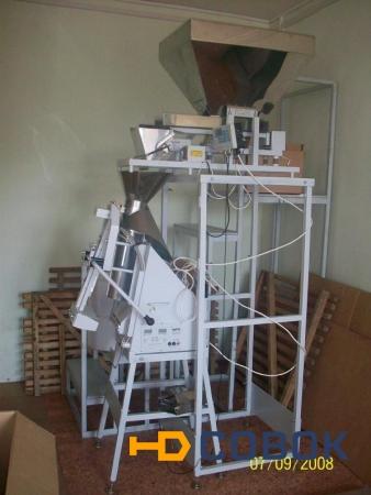 Фото Дозирующий упаковочный полуавтомат для сыпучих продуктов( крупы