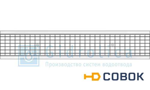 Фото Решетка водоприёмная РВ -15.18,7.100-ячеистая стальная оцинкованная