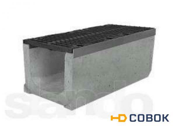 Фото Лоток водоотводный бетонный ЛВБ Norma 150,тип 2 1000х230х75