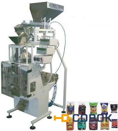 Фото Автомат для фасовки и упаковки коротко резанных макаронных изделий макарон