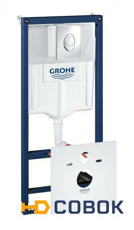 Фото Grohe Rapid SL 38750001 инсталляция для подвесных унитазов 4 в 1