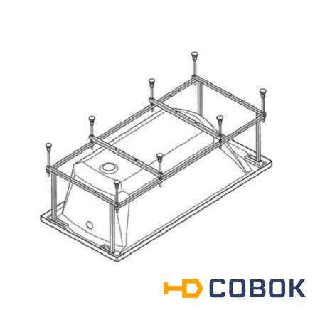 Фото Монтажный комплект Santek к ванне Корсика 180х80 см