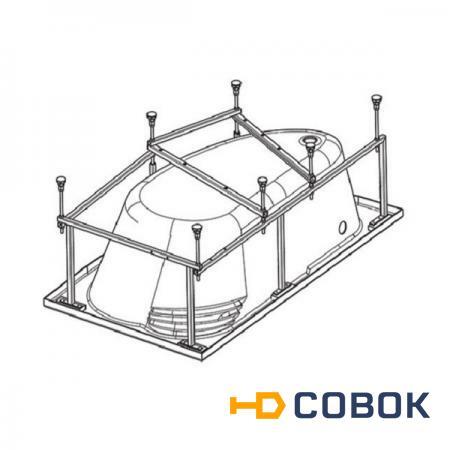 Фото Монтажный комплект Santek к ванне Майорка XL 160х95 см