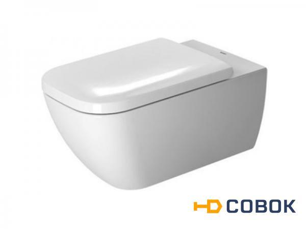 Фото DURAVIT HAPPY D. 255009 00 00 с крышкой микролифт