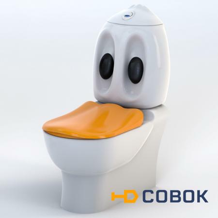 Фото Детский унитаз Creavit Ducky DC360 с функцией биде